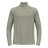 Essential 1/2 Zip Camicia da corsa Uomini-grigio