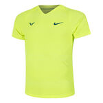 Abbigliamento Nike Nike Rafa Court Dri-Fit Advantage Maglietta Uomini - giallo neon, 