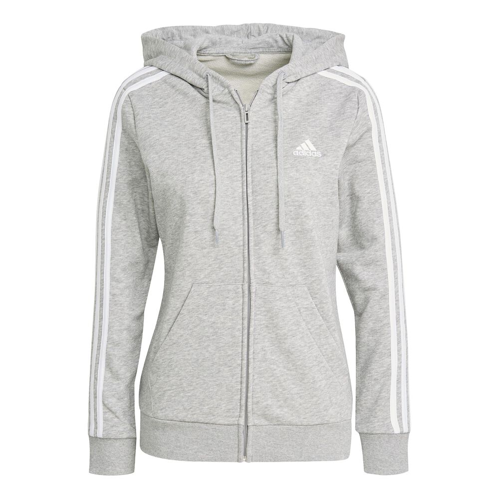 Image of 3 Stripes French Full Zip Felpa Donna