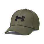 Abbigliamento Under Armour Under Armour Blitzing Cappellino Unisex - oliva, nero