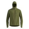 Zeroweight Dual Dry PK Waterproof Giacca da corsa Uomini-verde