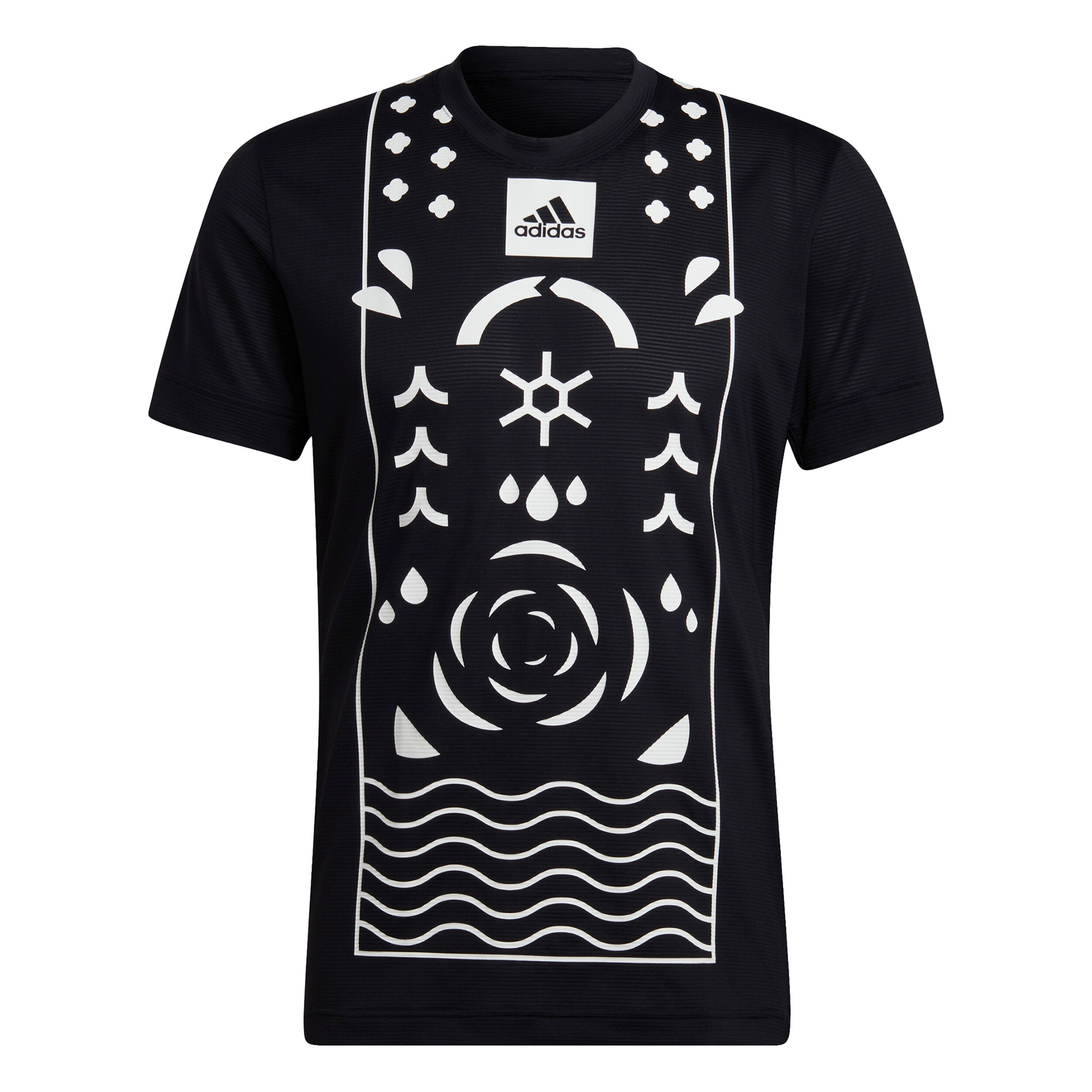 Buy adidas Paris Freelift Maglietta Uomini Nero Bianco online Tennis Point IT