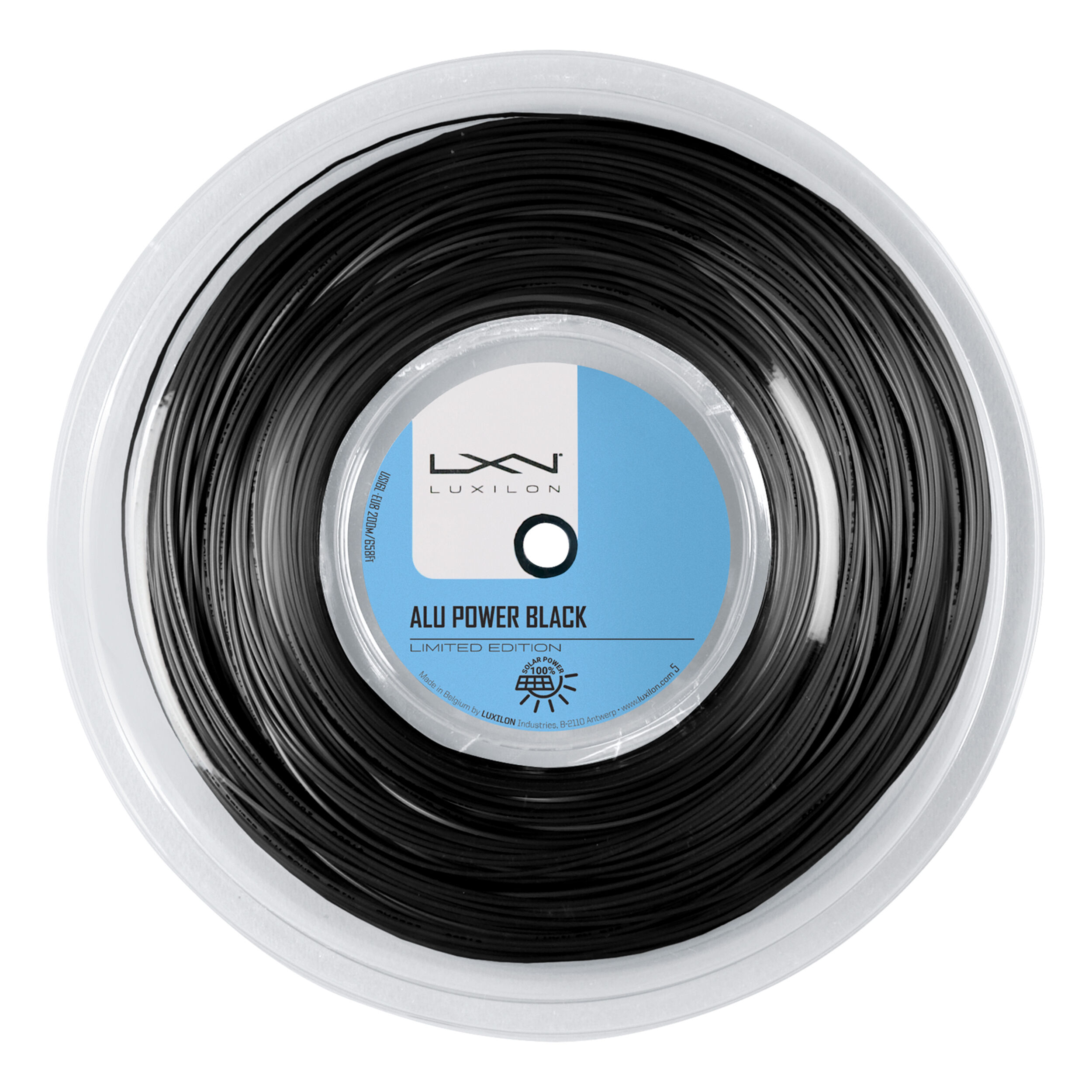 Buy Luxilon Alu Power Black Ltd Rotolo Di Corde 200m Nero online Tennis Point IT