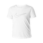 Abbigliamento Nike Nike Dri-Fit One Graphic Maglietta Ragazze-Bianco,Nero