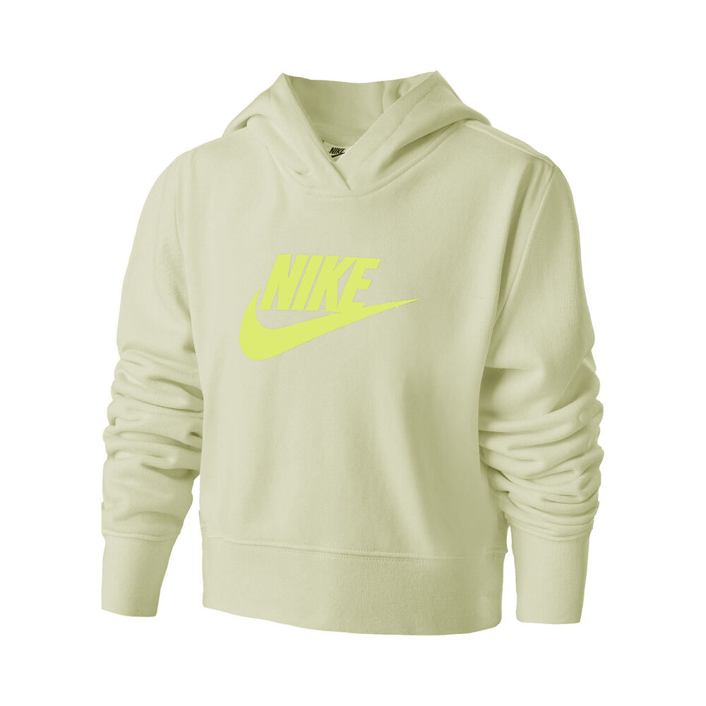 Image of Sportswear Club Cropped Felpa Con Cappuccio Bambini