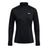 Tech 1/2 Zip Manica Lunga Donna-Nero