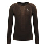 Abbigliamento Odlo Odlo Performance Warm Blackcomb Crew Neck Gilet Uomini-Marrone