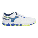 Scarpe da tennis Mizuno Mizuno Wave Enforce Tour 2 Scarpa per terra rossa Uomini - bianco, blu