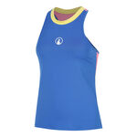 Abbigliamento Quiet Please Quiet Please Racerback 2.0 Canottiera Donna - blu, bianco