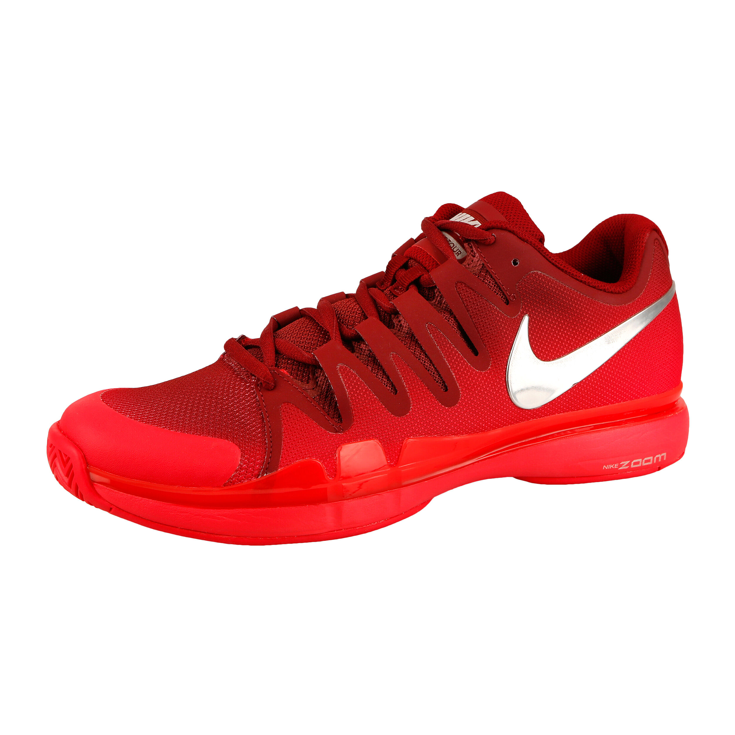 Nike Roger Federer Zoom Vapor 9.5 Tour Scarpa Per Tutte Le Superfici Uomini  - Rosso, Argento compra online | Tennis-Point