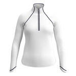Abbigliamento Original Penguin Original Penguin Solid Sun Protection Giacca Da Allenamento Donna-Bianco