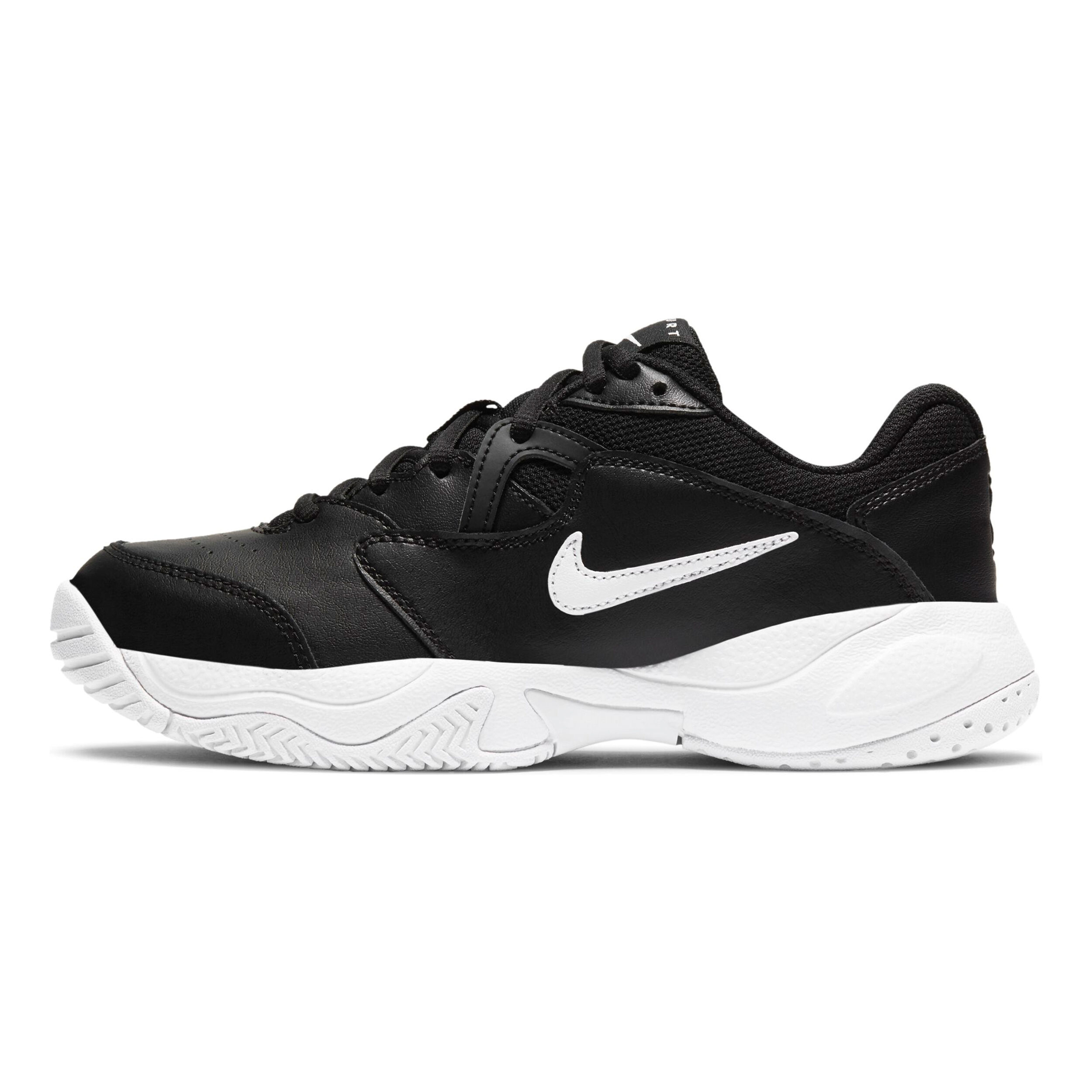 Court Lite 2 Scarpa Per Tutte Le Superfici Bambini Nero Bianco