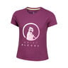 Baseline Logo Maglietta Ragazze-Berry,Rosa