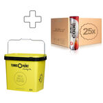 Palline Da Tennis Balls Unlimited 25x Code Red 4er plus Tennis-Point Balleimer