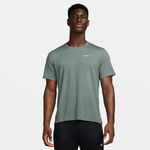 Abbigliamento Nike Nike Miler Camicia Da Corsa Uomini-Grigio-blu
