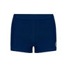 Kiera Tech Pantaloncino attillato Donna - blu scuro, bianco