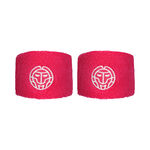 Abbigliamento da tennis BIDI BADU BIDI BADU Kurz Polsino Anti Sudore-Rosa