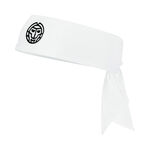 Abbigliamento da tennis BIDI BADU BIDI BADU The Aerodynamic Move Bandana-Bianco,Nero