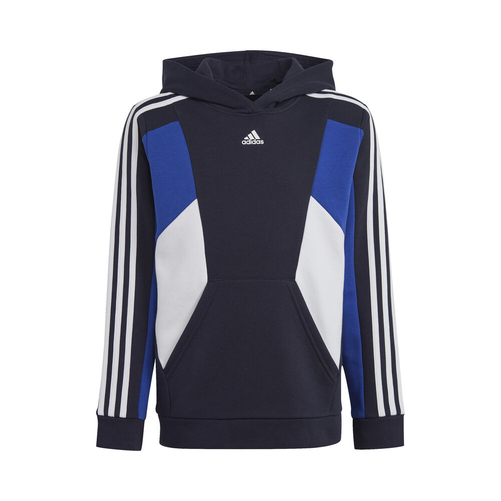 Image of Colorblock 3-Stripes Felpa Con Cappuccio Ragazzi