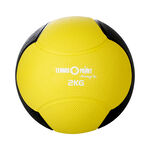 Accessori fitness Tennis-Point Tennis-Point 2kg Palla Medica-Giallo,Nero