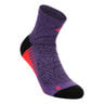 Performance Run Quarter Calze da corsa Unisex - viola
