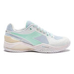 Scarpe da tennis Diadora Diadora Blushield Torneo 3 Scarpa per tutte le superfici Donna-bianco, verde