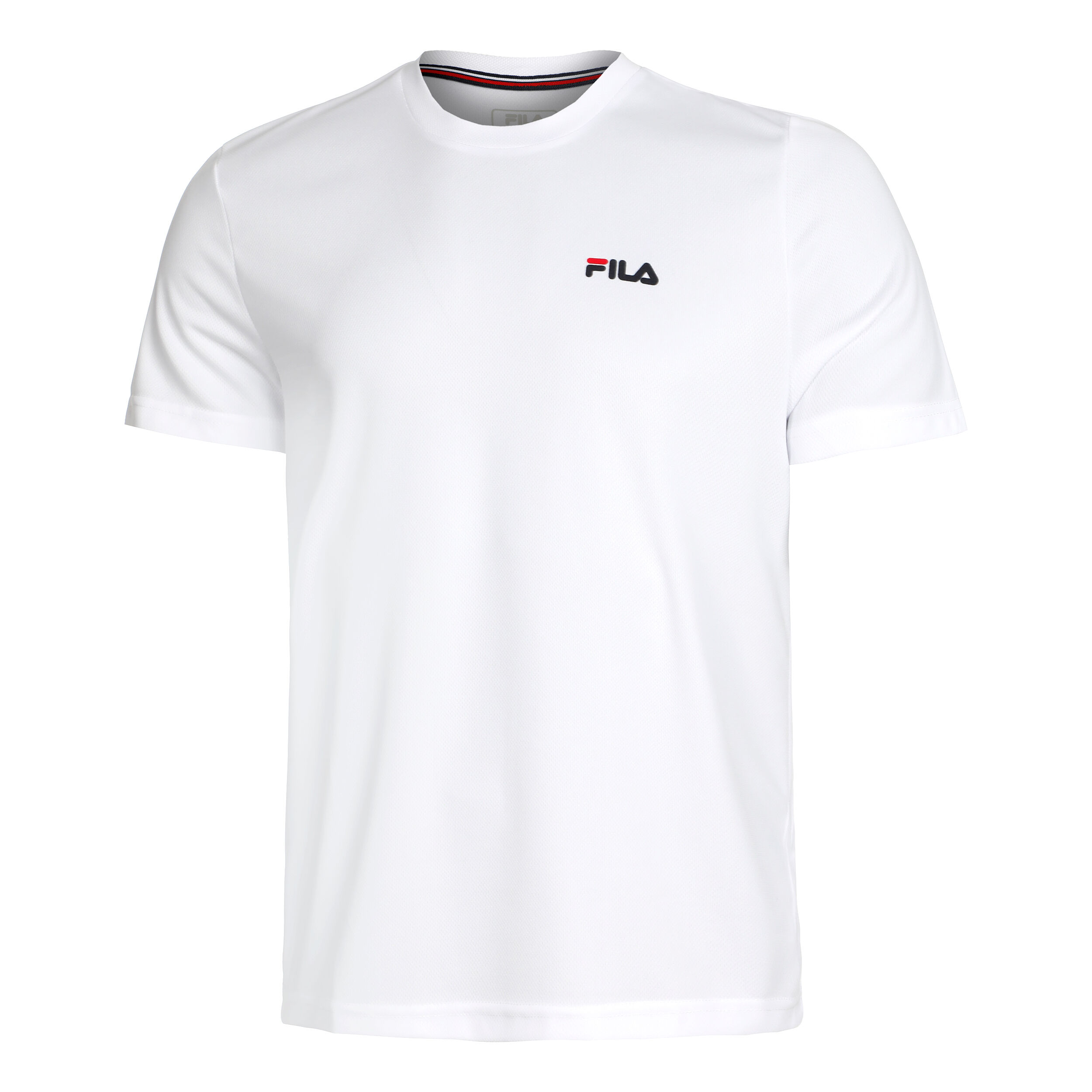 Buy Fila Logo Small Maglietta Uomini Bianco online Tennis Point IT