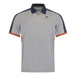 Abbigliamento HEAD Polo tech padel - grey