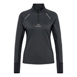 Abbigliamento Newline Newline Mesa Half-Zip Top Da Corsa Donna-Nero