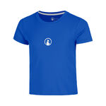 Abbigliamento da tennis Quiet Please Quiet Please Retriever Maglietta Ragazze-blu, bianco