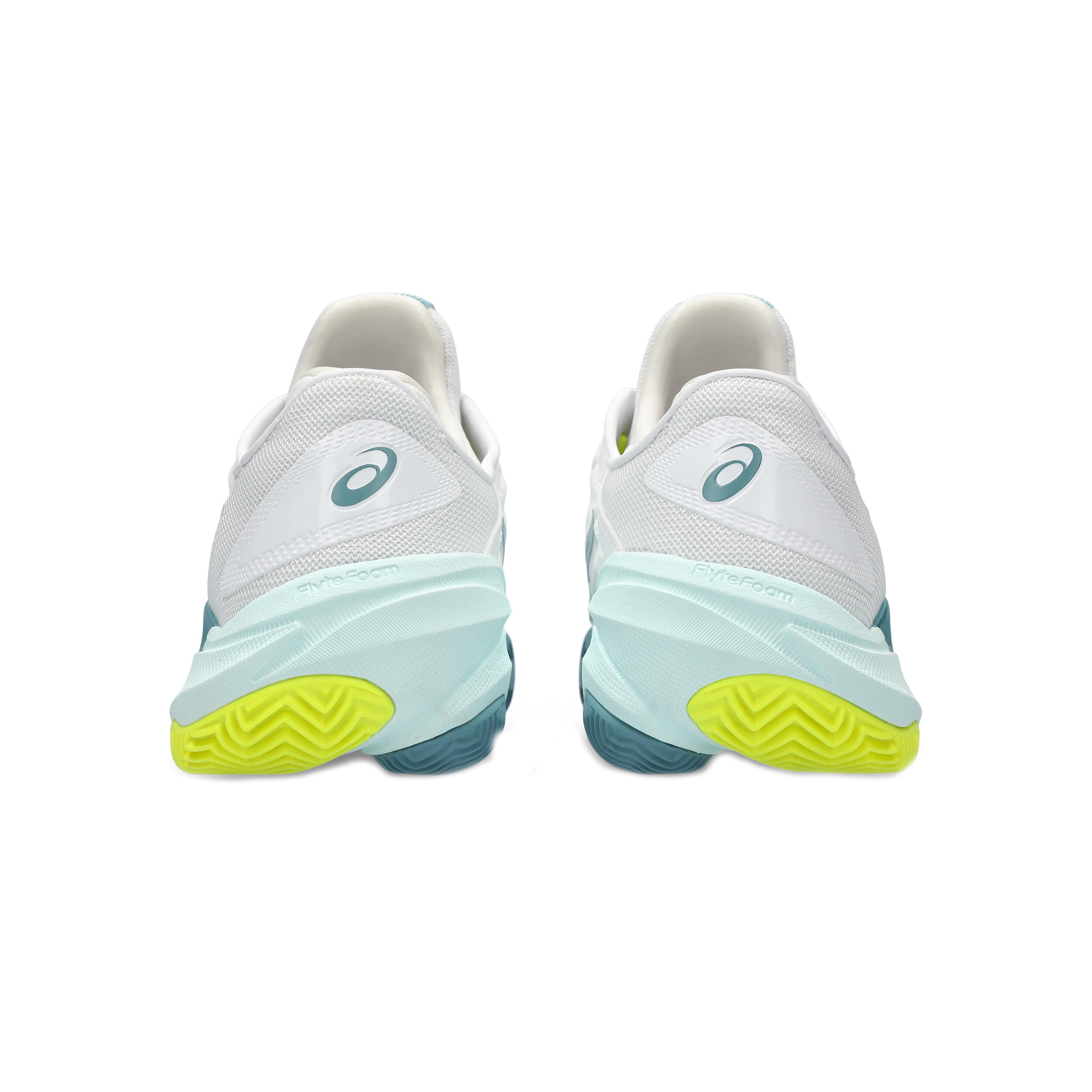 Buy ASICS Court FF 3 Scarpa Per Terra Rossa Donna Bianco Color Petrolio online Tennis Point IT