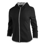 Abbigliamento Limited Sports Limited Sports Jani Giacca Da Allenamento Donna-Nero,Bianco