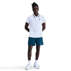 Immagine di Court Victory Dri-Fit 7in Pantaloncini Uomini - color petrolio, bianco
