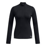 Abbigliamento Under Armour Vanish CW 1/2 Zip-BLK Long-Sleeves