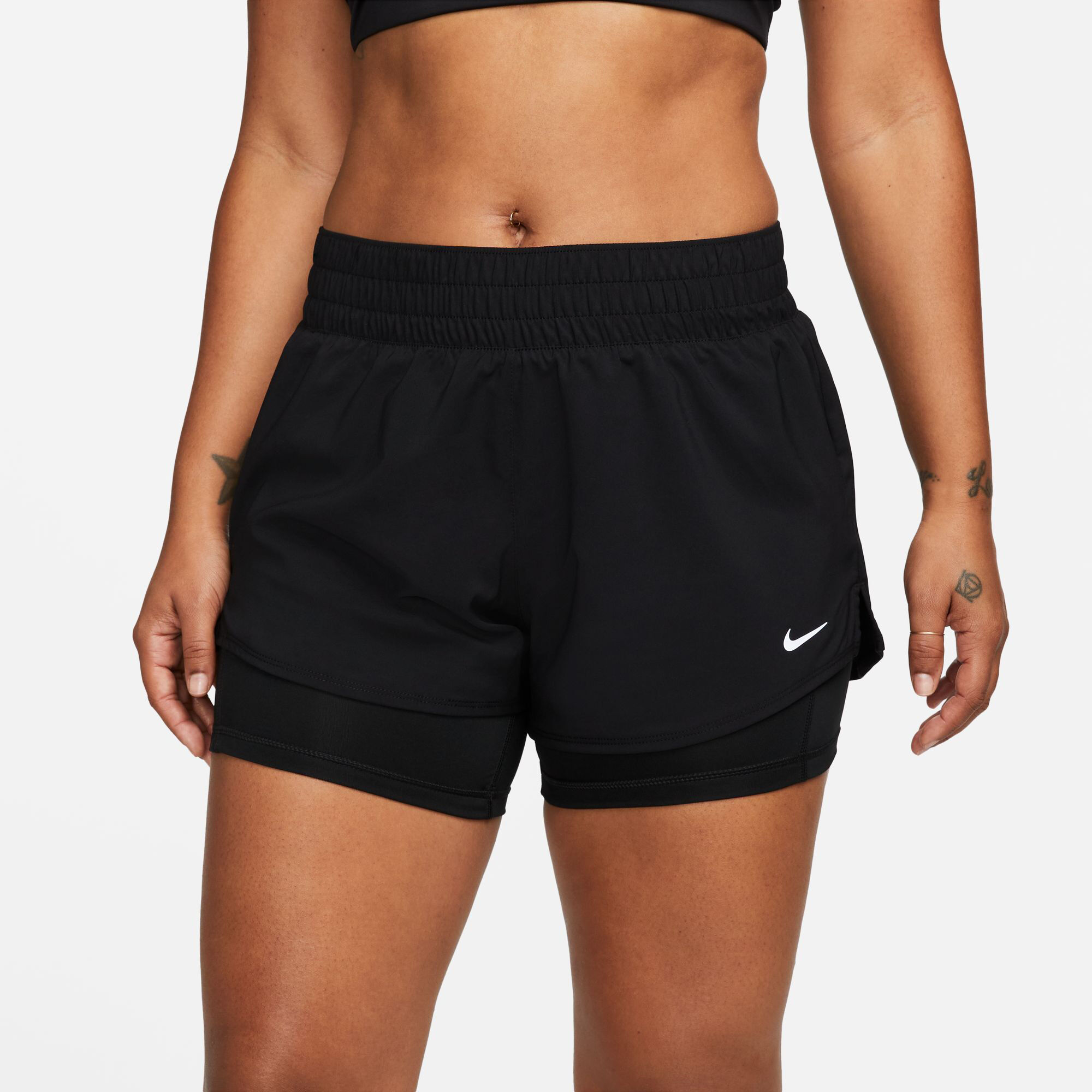 Buy Nike Dri Fit One MR 2in1 Pantaloncini Donna Nero online Tennis Point IT