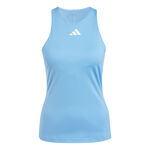 Abbigliamento adidas adidas Y-Canottiera Donna-Blu Chiaro,Bianco