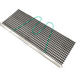 Strumenti Per Campi Da Tennis Tegra Schleppnetz mit Alu-Profil doppellagig schweres Gewebe 2,00 m x 0,75 m