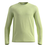 Abbigliamento Odlo Odlo Essential Seamless Crew Neck Manica lunga Uomini-lime