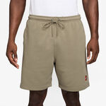 Abbigliamento Nike Nike Court Dri-Fit Heritage Fleece Pantaloncini Uomini - oliva, 