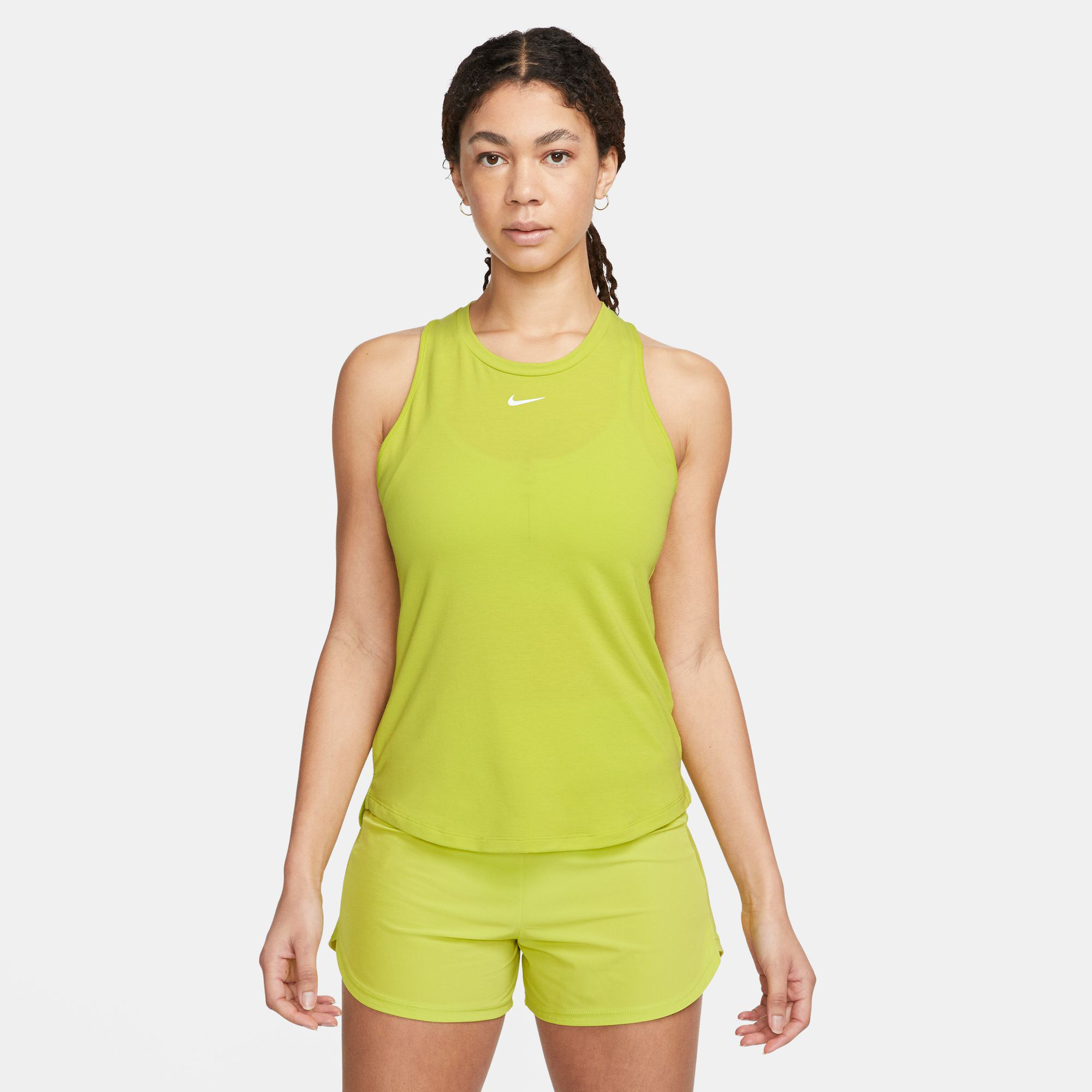 Nike yellow tank online