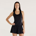 Abbigliamento New Balance New Balance Tournament Canottiera Donna-nero, bianco