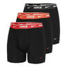 Everyday Cotton Stretch Boxer Confezione da 3 Uomini - nero, 