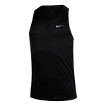 Abbigliamento Nike Nike Stride Tank Camicia da corsa Uomini-nero