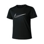 Abbigliamento Nike Nike Dri-Fit One Graphic Maglietta Ragazze-Nero,Bianco