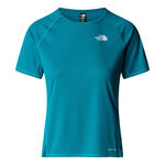 Abbigliamento The North Face The North Face Sunriser Camicia Da Corsa Donna-Turchese
