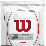 Wilson Wilson  Champions Choice Duo, silber Set di corde 12,2m - argento