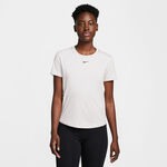 Abbigliamento Nike Nike One Classic Dri-Fit Maglietta Donna-Bianco