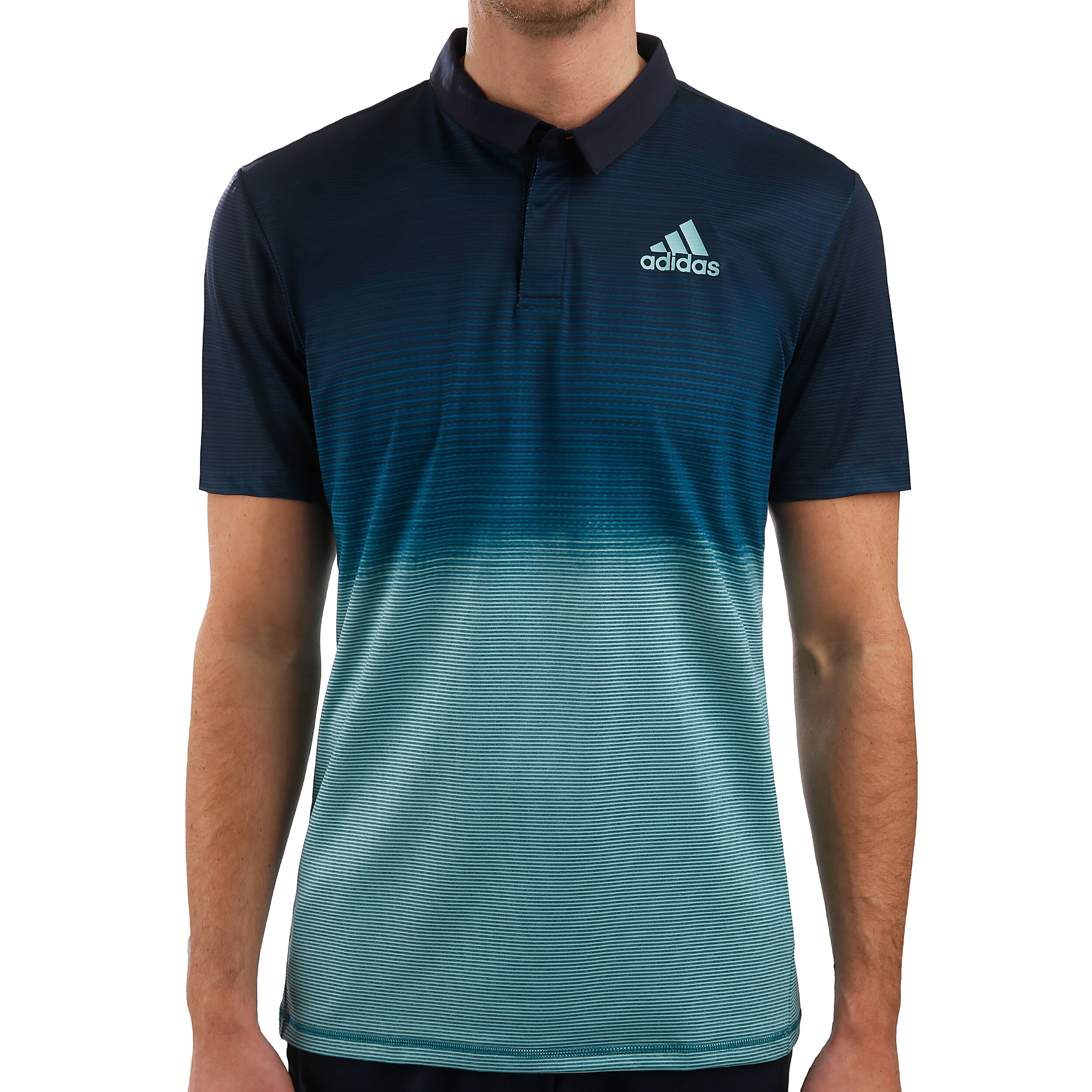Parley Polo Uomini Blu Scuro Mint