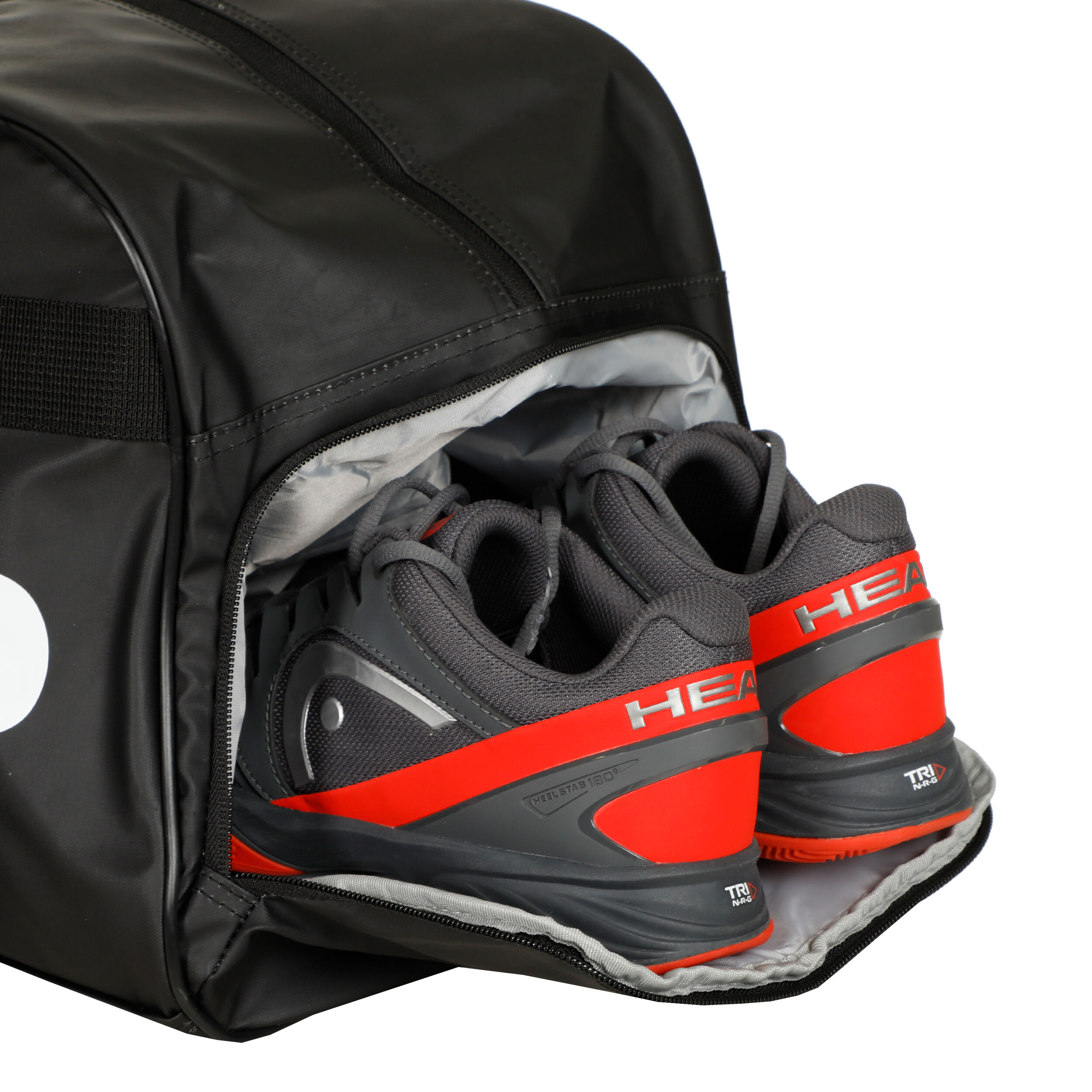 Tour Court Bag 40L Borsa Sportiva - Nero, Bianco