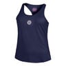 Crew Canottiera Donna-Blu Scuro